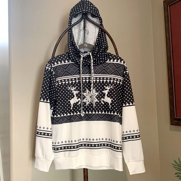 NWT Alpine Hooded Knit Hoodie - Picture 1 of 6